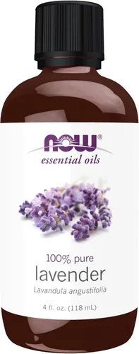 Vista 9 de NOW - Aceites esenciales, aceite de lavanda, aroma calmante para aromaterapia, destilado al vapor, 100% puro, vegano, tapa resistente a los niños