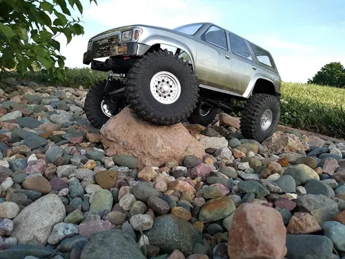 Vista 7 de Llantas de aleación Beadlock de 1.9 "para 1/10 RC4WD D90 SCX10 SCX10 III AXI03007