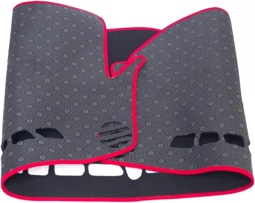 Vista 7 de Fundas de tablero para Dodge Journey 2011-2020, sin olor, alfombrilla antideslizante para salpicadero, cubiertas interiores, color rojo