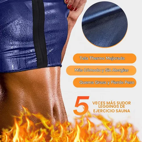 Vista 2 de BXVX - Chaleco reductor de sudor con efecto sauna para mujer, entrenador de cintura transpirable, camiseta sin mangas para sudar, moldeador