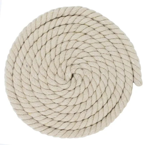 Vista 52 de West Coast Paracord - Cuerda de algodón natural trenzada de 3 hebras, 1/4, 1/2, 5/8, 3/4, y 1 pulgada de diámetro, 10, 25, 50, 100 pies Backwoods