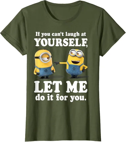 Vista 78 de Camiseta gráfica de Minions de Mi villano favorito: Ríete de ti mismo Negro