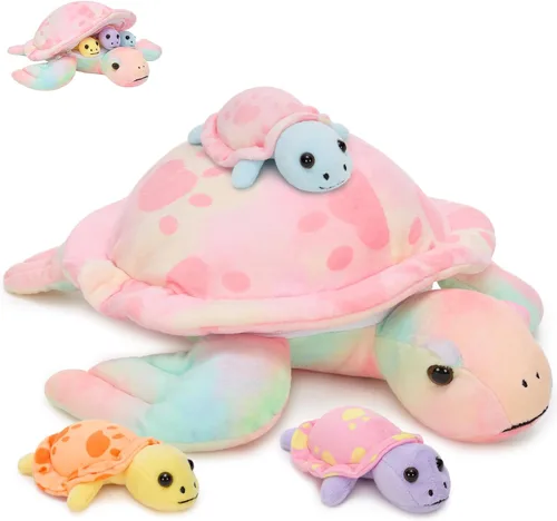 Vista 19 de Muiteiur 4 Piezas de Animales de Peluche de Perros, 8 Pulgadas Peluches de Perros a Granel con Corazón, Juguetes de Peluche Suaves de Cachorros
