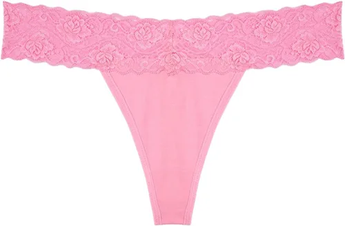 Vista 3 de Sunm Boutique Lace Thongs for Women Thong Underwear Women Lace Panties Women Underwear Cotton Thongs for Women Pack