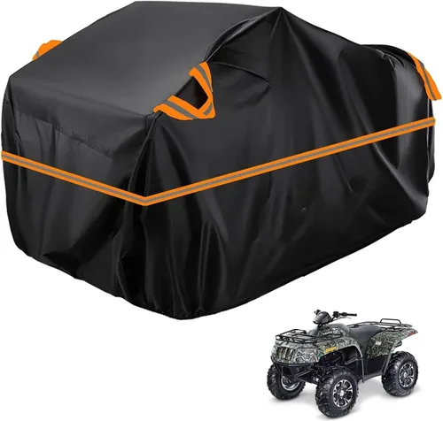 Vista 347 de Cubierta para ATV impermeable compatible con Arctic Cat H1 EFI TRV Cruiser 4x4 2011, cubierta de 210D para vehículos de 4 ruedas, cubierta para quad