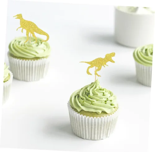 Vista 2 de Decoración de pastel con forma de dinosaurio para fiesta de cumpleaños y decoración de pasteles para celebraciones temáticas de dinosaurios