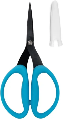 Vista 3 de Karen Kay Buckley® Perfect Scissors™, Tijeras Medianas de 6 pulgadas #KKBPSM con Cuchillas Micro-Dentadas Antideslizantes para Apliqué, Recorte