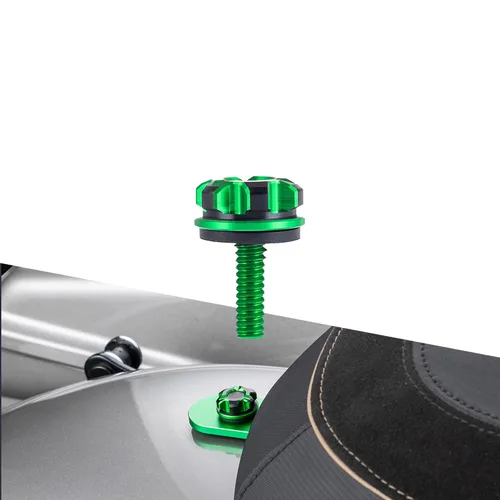 Vista 14 de Advanblack Axion - Kit de pernos de asiento moleteados mecanizados CNC Billet 6061 de aluminio para perno de asiento, cubierta de perilla de montaje