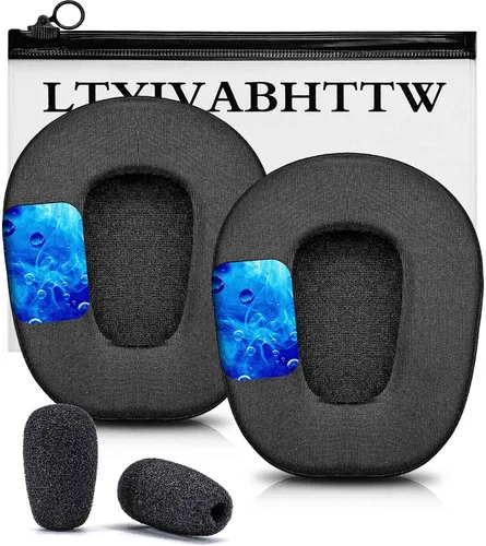 Vista 10 de B450-XT B550-XT Kit de almohadillas de repuesto para los oídos, compatibles con auriculares B450 XT / B550 XT I B450-XT/B550-XT Kit de cojín