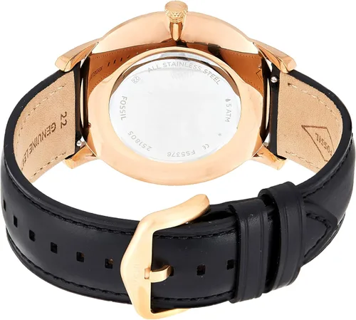 Vista 2 de Fossil FS5376 - El minimalista para hombre FS5376 talla única Negro
