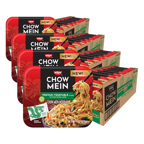 Vista 25 de Nissin Taza de fideos ramen con proteína, sabor a pollo picante con caldo de huesos, 16g de proteína, taza de 2.54 onzas (paquete de 6)