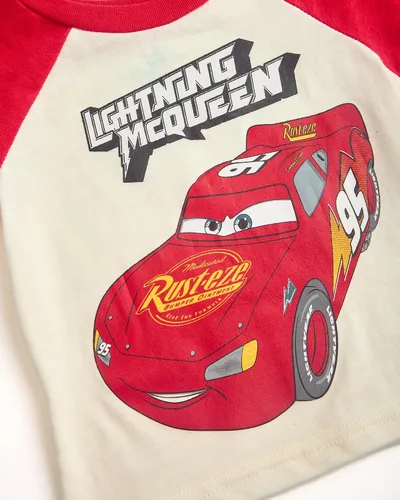 Vista 21 de Disney Conjunto de 2 piezas de camiseta y pantalones cortos de manga corta de Mickey Mouse Lightning McQueen Toy Story (12M-24M)