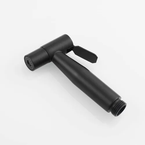 Vista 7 de CIENCIA Juego de rociadores laterales para fregadero de cocina, cabezal de pulverización extraíble de acero inoxidable con manguera y soporte, Negro