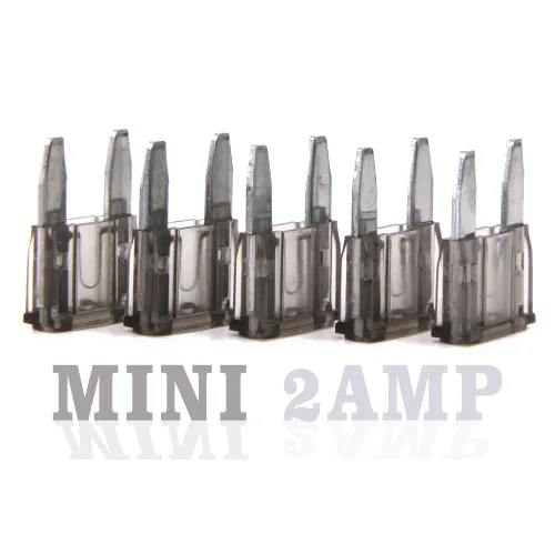 Vista 5 de 20 PC 2A Mini Fusible de Cuchilla, Fusible Automotriz para Camión de Coche