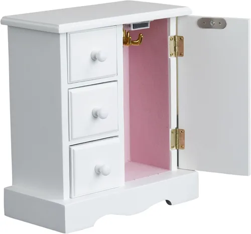 Vista 2 de My Bambino Caja de pecho personalizada para niñas con diseño de gatito y gato