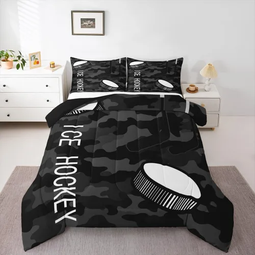 Vista 31 de Erosebridal Juego de edredón de béisbol tamaño individual, juegos de ropa de cama deportiva para niños, edredones y juegos de ropa de cama de nido