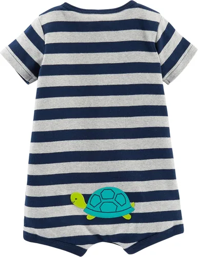 Vista 2 de Simple Joys by Carter's Baby 3-Pack Snap-up Rompers