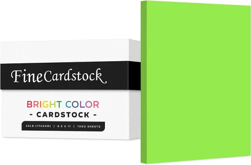 Vista 17 de Papel de alta calidad para tarjetas de colores, caja de 1000 hojas, cartulina de peso medio de 65 libras, perfecta para suministros escolares, artes