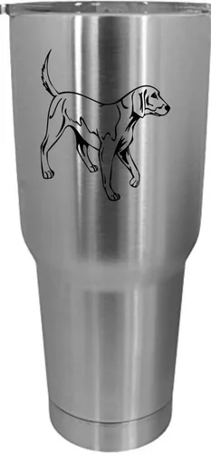 Vista 466 de Cairn Terrier - Vaso grabado con temática de perro, 30 onzas