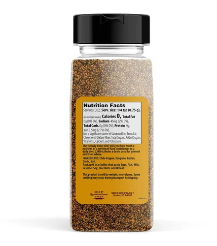 Vista 2 de Unpretentious Chile oscuro en polvo, 9.6 oz, sopas y salsas, sabroso sabor chile