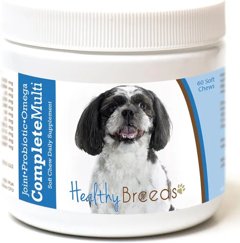 Vista 237 de Healthy Breeds Affenpinscher todo en uno multivitamínico suave masticable 60