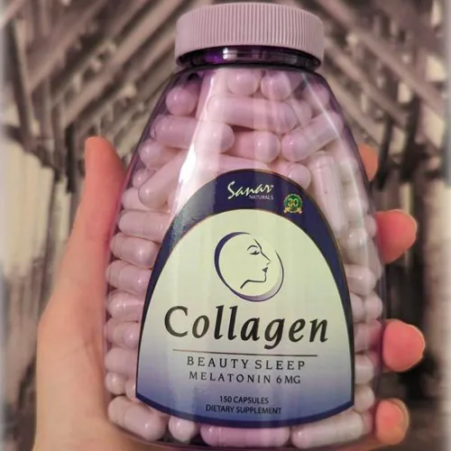Vista 5 de Sanar Naturals Píldoras de colágeno Beauty Sleep con melatonina 6 mg - Mejora cabello, piel, uñas y articulaciones - Suplemento de péptidos