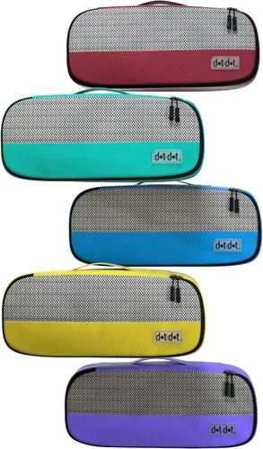 Vista 3 de Cubos de embalaje delgados para maletas, juego de 5 cubos de equipaje para viajes, bolsas organizadoras de maleta, cubos de viaje organizadores