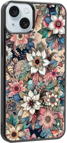 Vista 389 de Funda de teléfono Qizijio estilo azteca a prueba de golpes y protectora para iPhone 7/8/SE