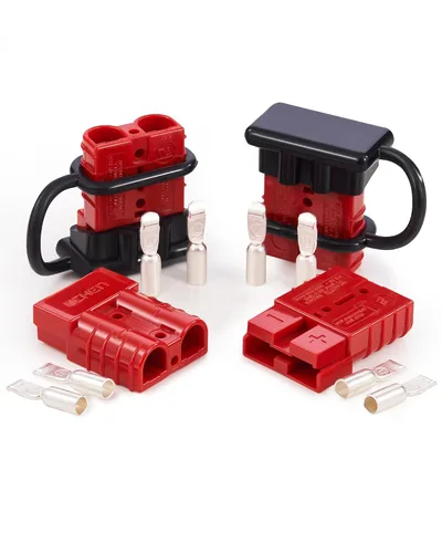 Vista 9 de Orion Motor Tech arnés con cable de conexión / desconexión rápida calibre 6-8 para cabestrante de remolque CC de 12-36V, 50A