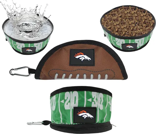 Vista 10 de Pets First NFL - Tazón plegable para mascotas
