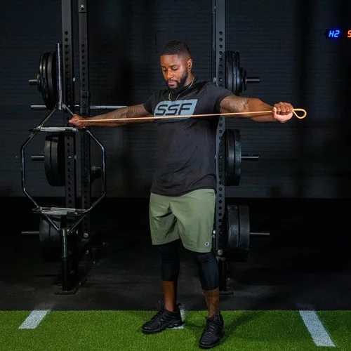 Vista 4 de Serious Steel Fitness Bandas de entrenamiento de resistencia de 32 pulgadas