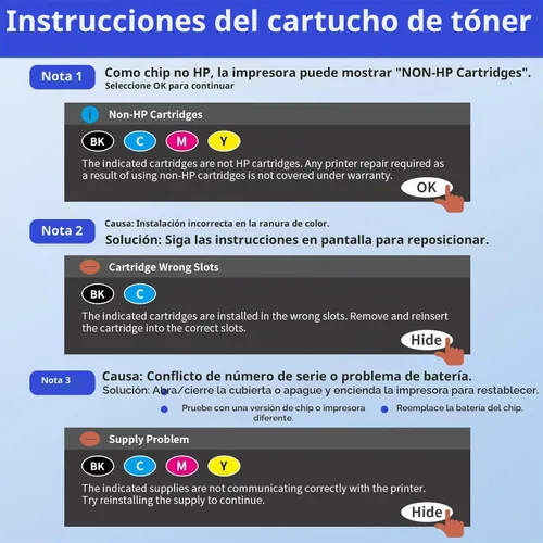 Vista 7 de Cartuchos de tóner negro 218A, paquete de 2 para HP 218A 218X 3301fdw