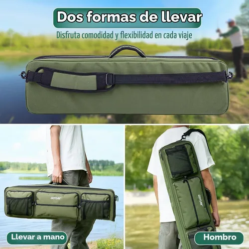 Vista 7 de Goture Fly Fishing Kit & Gear Bag, 9FT Fly Rod and Reel Combo