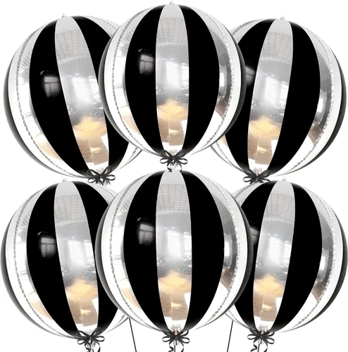 Vista 2 de KatchOn, Globos metálicos grandes de 22 pulgadas y 26 pulgadas, paquete de 56 Decoraciones de fiesta y vaquera disco para niñas y mujeres jóvenes