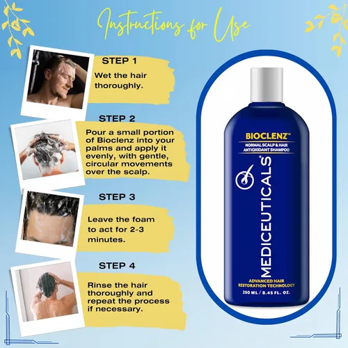 Vista 4 de Champú Bioclenz 8.5 fl oz