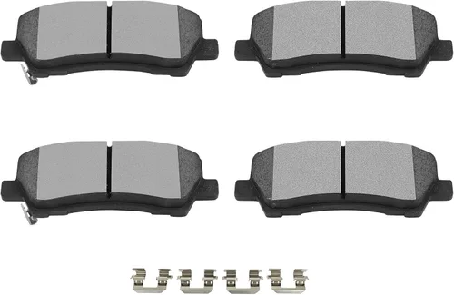 Vista 10 de SCITOO D273 Juego de pastillas de freno cerámicas delanteras de reemplazo 1984-1985 para Honda Accord, 1988-2000 para Honda Civic, 1993-1997