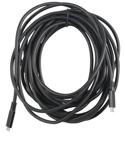 Vista 7 de Cable de enlace USB 4.0 a USB C (16.5 pies), cable USB C de carga rápida de 20 Gbps 100 W, pantalla HD de 8K, compatible con Oculus/Meta Quest