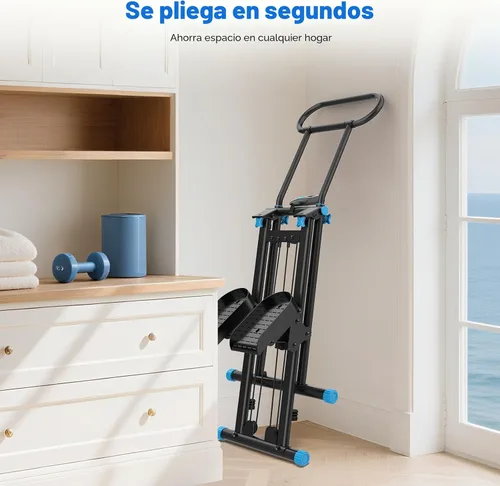Vista 7 de HXD-ERGO Stair Stepper for Home with Adjustable Handlebar for Full Body
