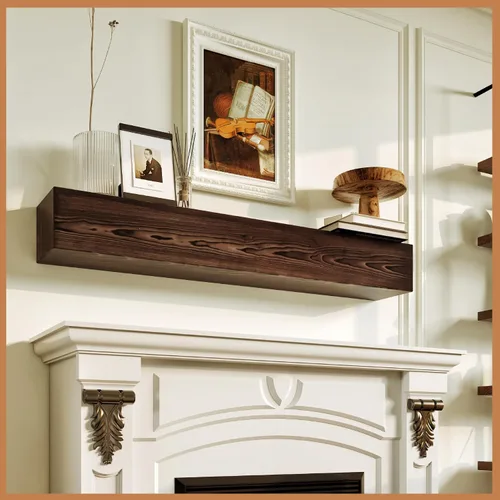 Vista 39 de Muestras de color de madera de pino natural Avana - Encuentra tu combinación perfecta para estantes de repisa - Muestras de madera auténticas - 5