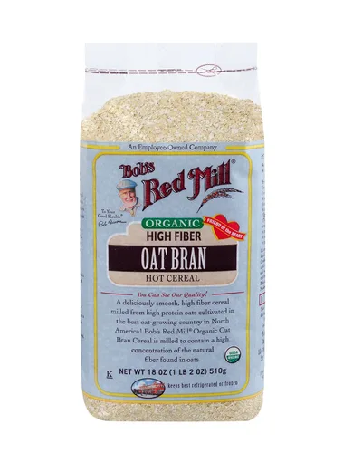 Vista 3 de Bob's Red Mill Cereal caliente de salvado de avena orgánico, 18 onzas (paquete de 4)