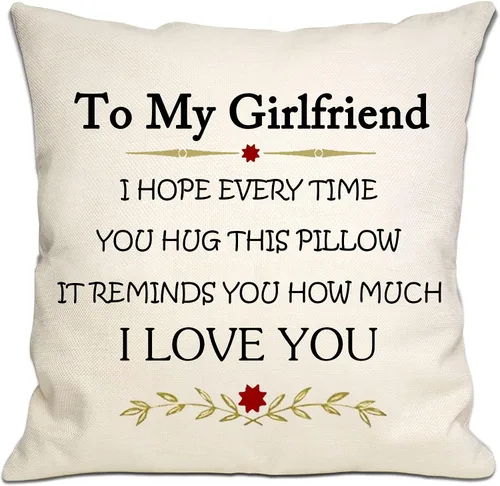 Vista 3 de Funda de almohada de Bommex Cousin Reminder - Abraza y siéntete amado cada vez