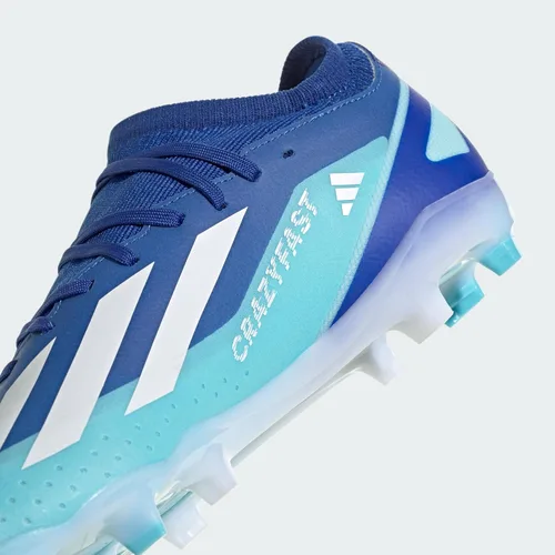 Vista 9 de adidas X Crazyfast.3 - Tenis de fútbol para terreno firme, unisex, color azul rey, ligeros, rendimiento de alta velocidad, fabricados