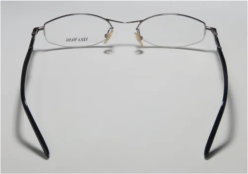 Vista 5 de Vera Wang V105 WomensLadies Designer Half-rim Half-rimless Sophisticated Hip EyeglassesEye Glasses