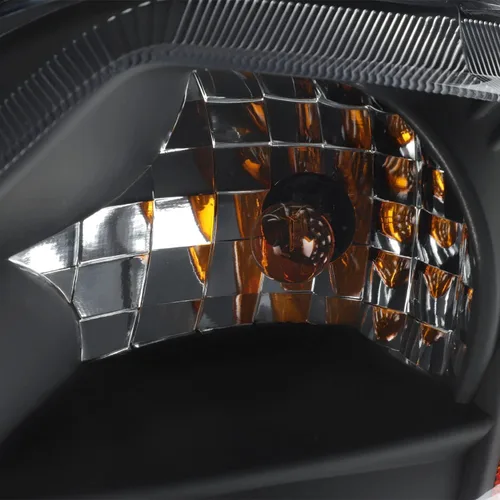 Vista 6 de AKKON – Compatible con faros delanteros de proyector estilo halógeno Kenworth T680 OE 2013-2019, carcasa negra, reemplazo de par