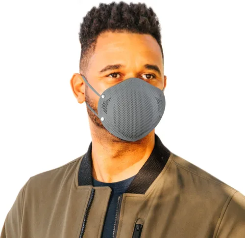 Vista 9 de GATA Silicone Seal Face Mask Covering With Filters