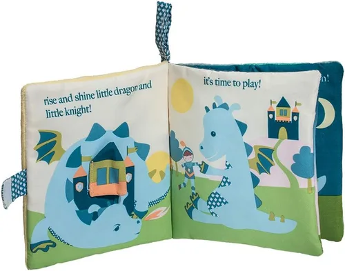 Vista 3 de Douglas Libro de actividades de peluche suave Baby Dragon Magic