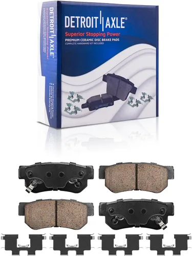 Vista 35 de Detroit Axle - Pastillas de Freno Traseras de Cerámica Izquierda Reemplazo de Pinza para Silverado Sierra Suburban 1500 Tahoe Yukon Escalade ESV EXT