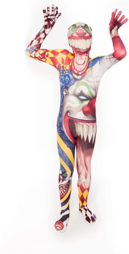 Vista 4 de Morphsuits Disfraz de monstruo para niños, Payaso, s