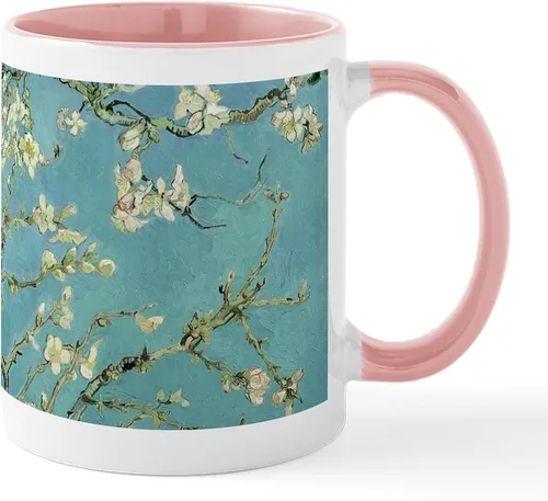 Vista 46 de CafePress Irises By Vincent Van Gogh Taza de café de cerámica de 11 oz (11.0 fl oz)