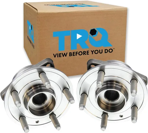 Vista 93 de Conjunto de rodamiento de rueda delantera de 2 piezas y buje TRQ Compatible con Pontiac Solstice 2006-2009 Saturn Sky 2007-2010